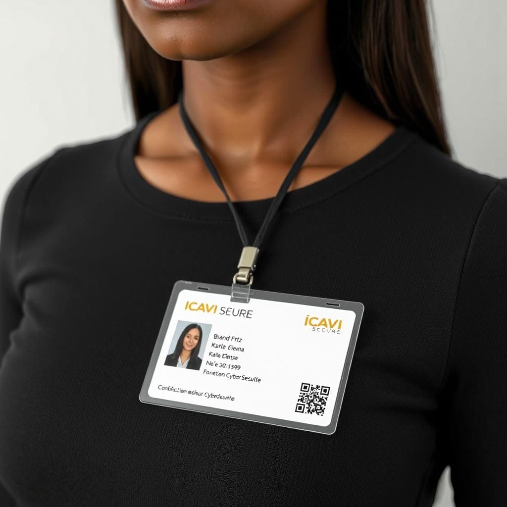 Badge employé sécurisé ICAVI