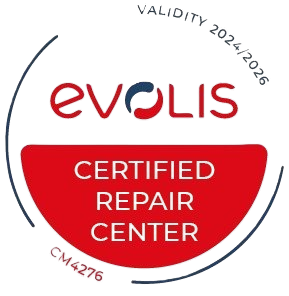 Logo centre de réparation imprimantes evolis au cameroun