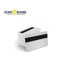 Cartes PVC avec piste magnétique HiCo C4003(– Lot de 100 )
