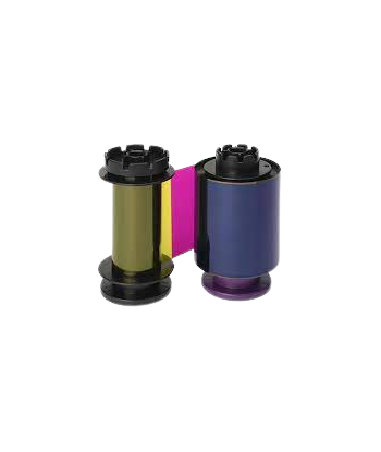 Ruban Clear Continuous Varnish Evolis - Vernis Transparent Continu pour 1200 Impressions